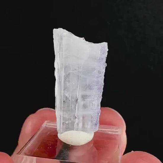 Purple Fluorite on Barite (Colorado, USA) | barite specimen, baryte crystal