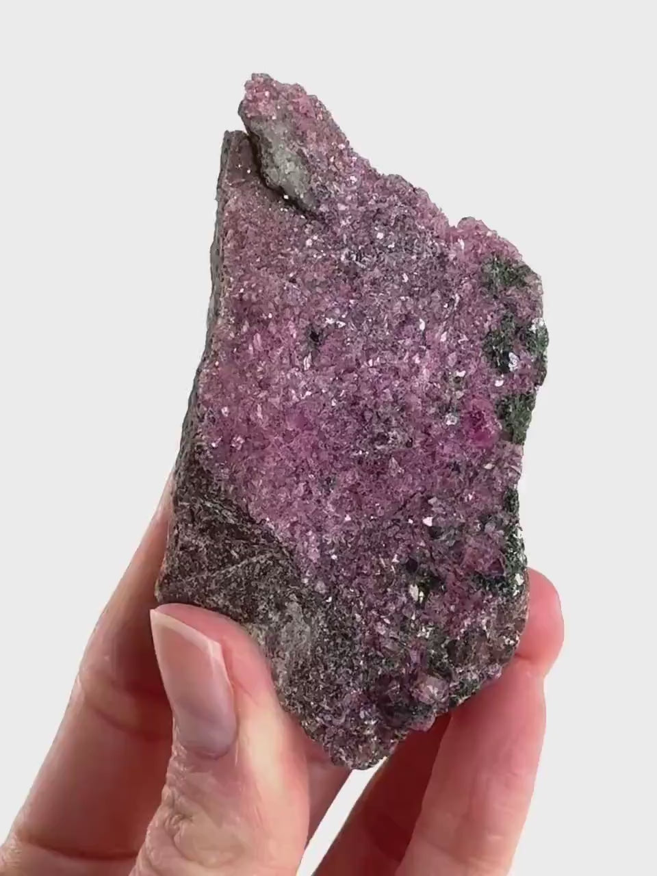 Cobaltoan Calcite (DR Congo) | cobalto calcite crystal, mineral specimen