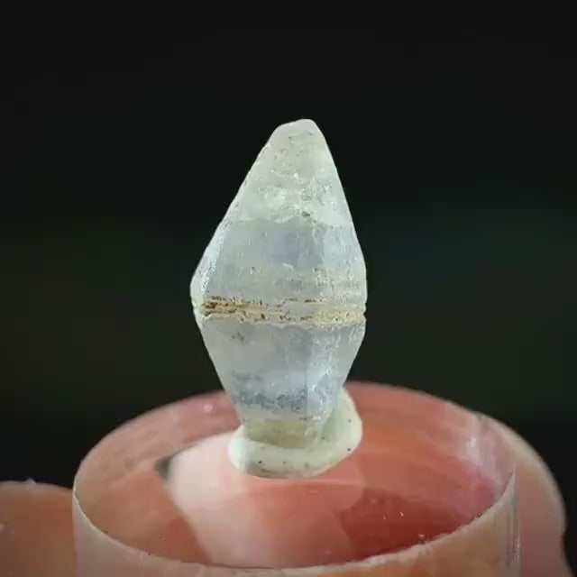 Ceylon Sapphire | natural blue crystal, uncut raw sapphire, mineral specimen from Sri Lanka