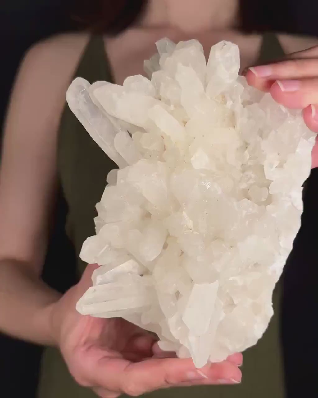 XL Natural Quartz Crystal Cluster | raw mineral specimen