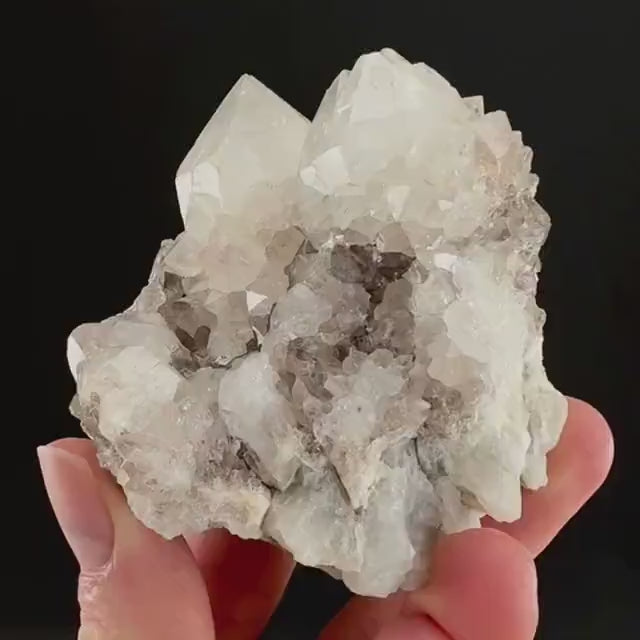 Spirit quartz crystal, spirit quartz cluster, cactus quartz
