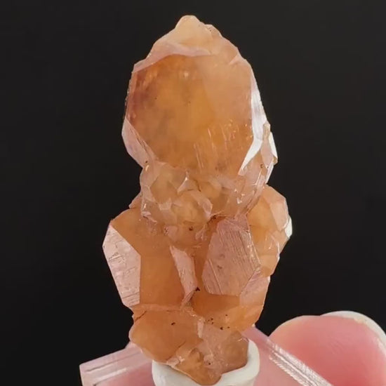 Hessonite Garnet (Pakistan) | rare garnet, orange garnet crystal, garnet crystal, mineral specimen
