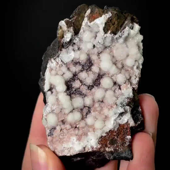 White Wavellite (Arkansas, USA) | crystal cluster, mineral specimen