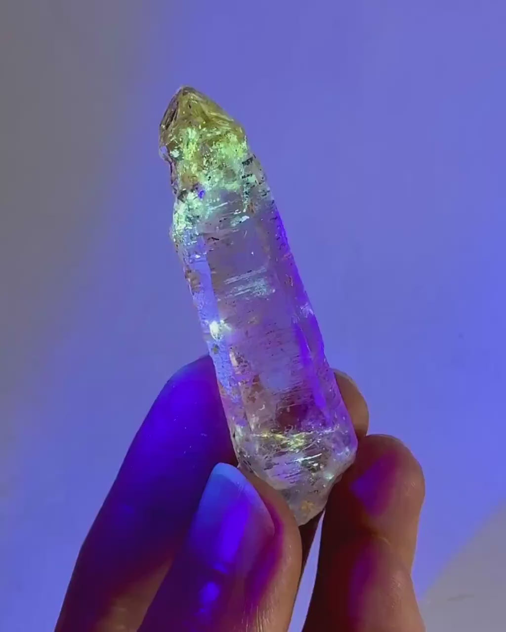 UV Reactive Petroleum Quartz (Madagascar) | natural firefly petroleum quartz crystal, fluorescent minerals