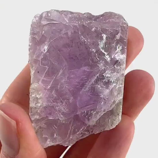 Lavender Kunzite (Pakistan), pink kunzite, spodumene, kunzite crystal, raw kunzite, mineral specimen