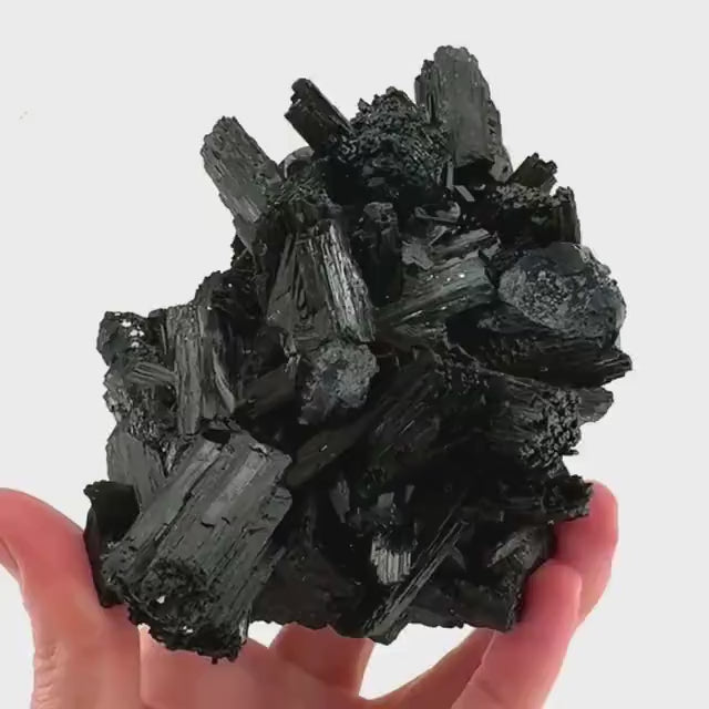 XL Black Tourmaline Cluster | Namibian Protection Stone
