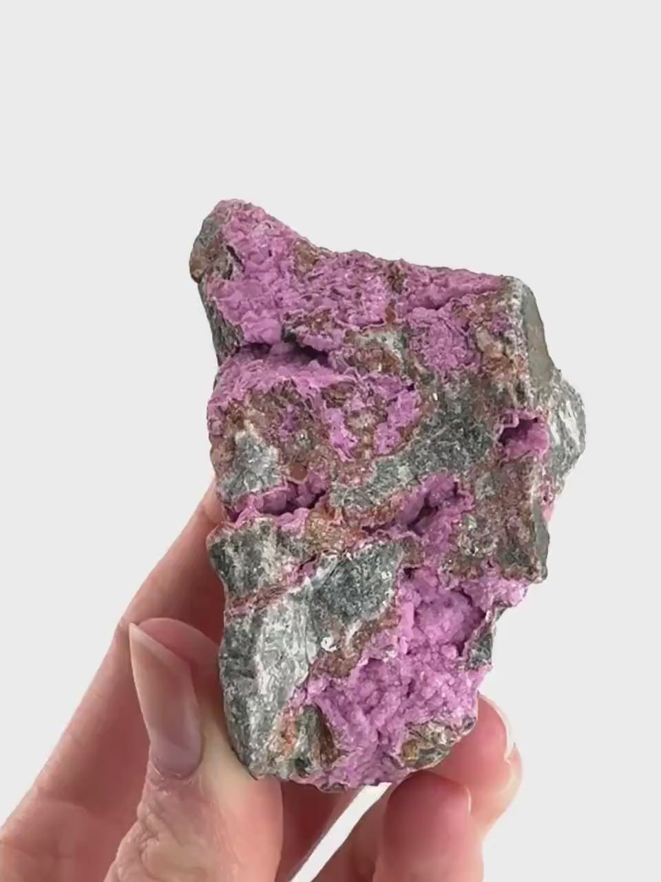 Cobaltoan Calcite (DR Congo) | cobalto calcite crystal, mineral specimen
