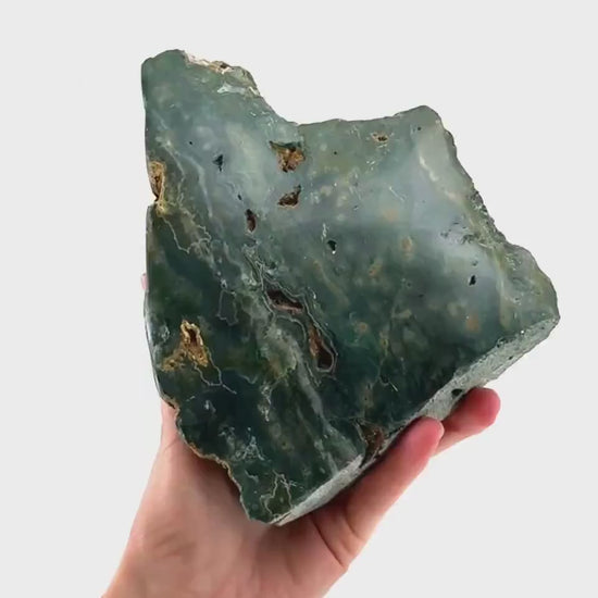 Ocean Jasper Freeform | crystal cluster, polished ocean jasper, ocean jasper crystal