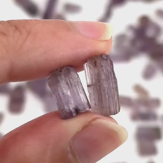 Rare! Purple Scapolite Crystals (Afghanistan) | natural scapolite crystal, purple scapolite, mineral specimen