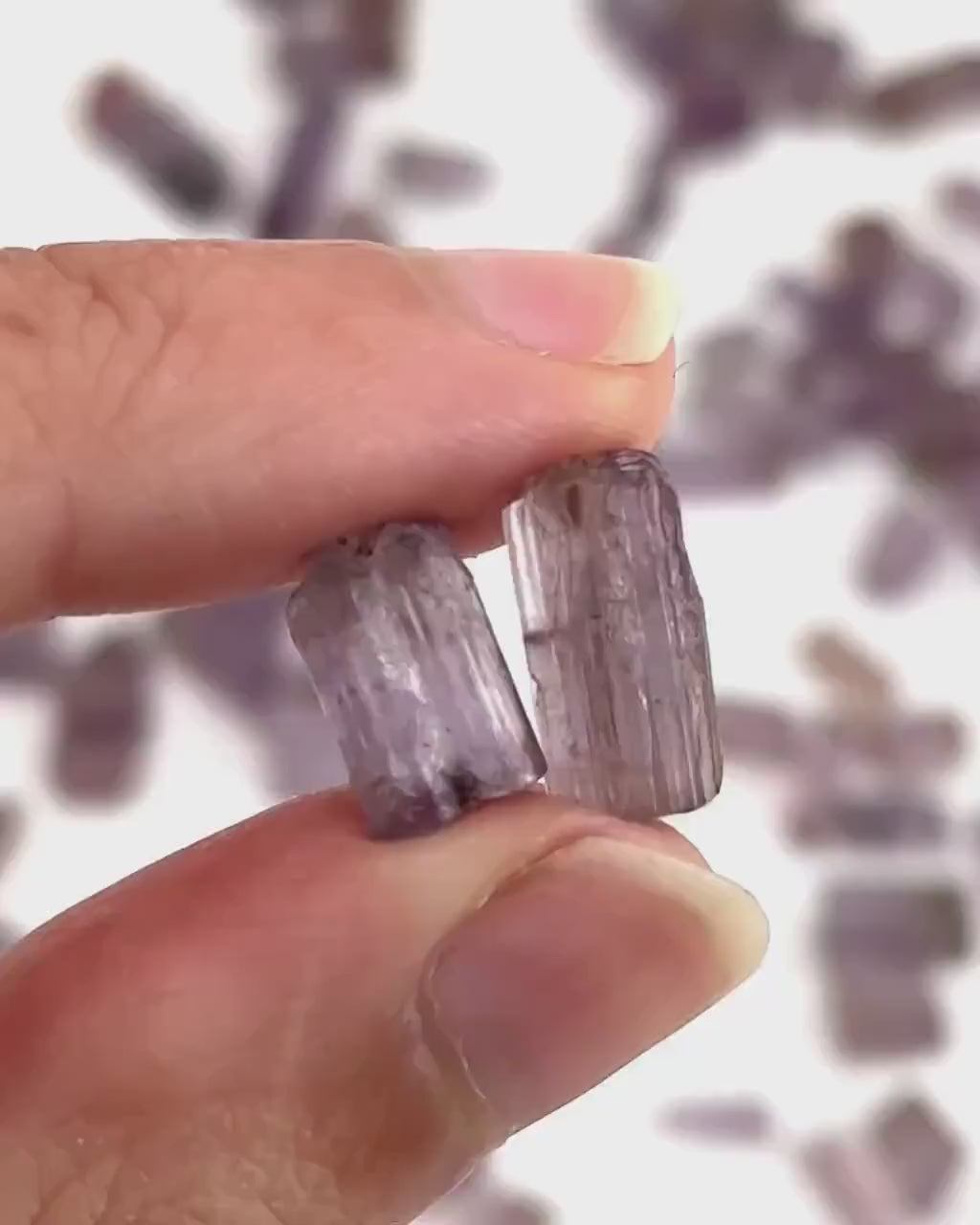 Rare! Purple Scapolite Crystals (Afghanistan) | natural scapolite crystal, purple scapolite, mineral specimen