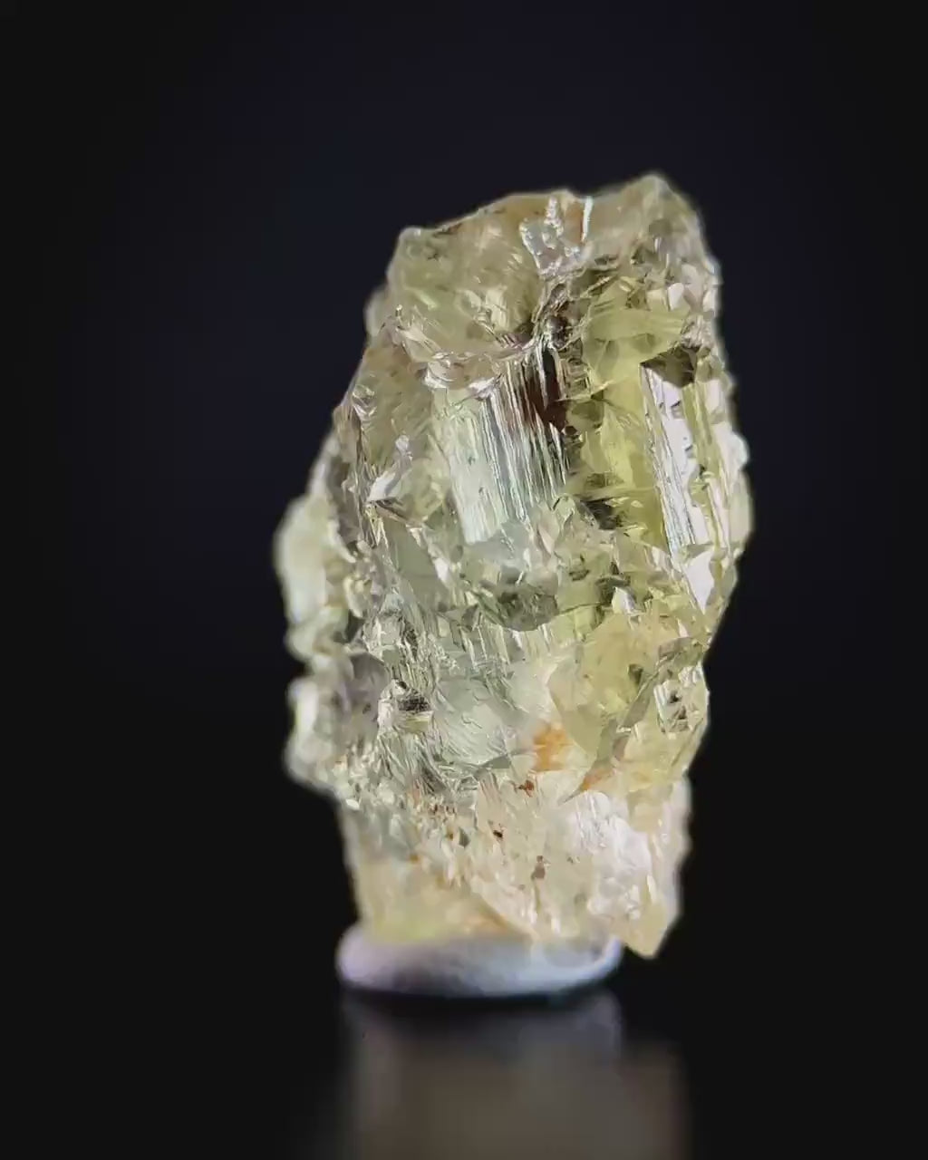 Etched Heliodor Beryl | rare mineral specimen from Ukraine