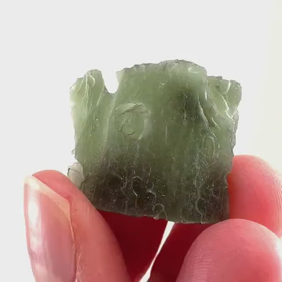 Genuine Moldavite (Czech Republic) | moldavite specimen, tektite, raw moldavite, authentic moldavite, real moldavite