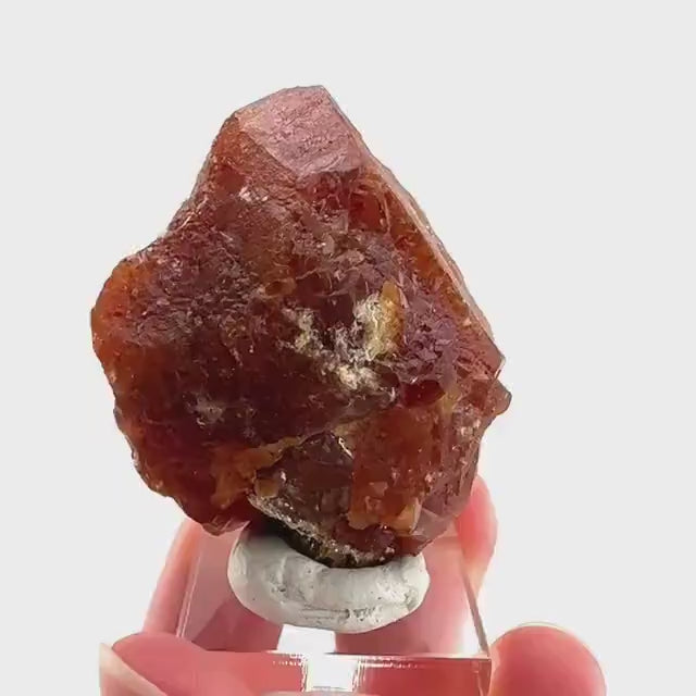 Scheelite | natural orange crystal, mineral specimen from Pakistan