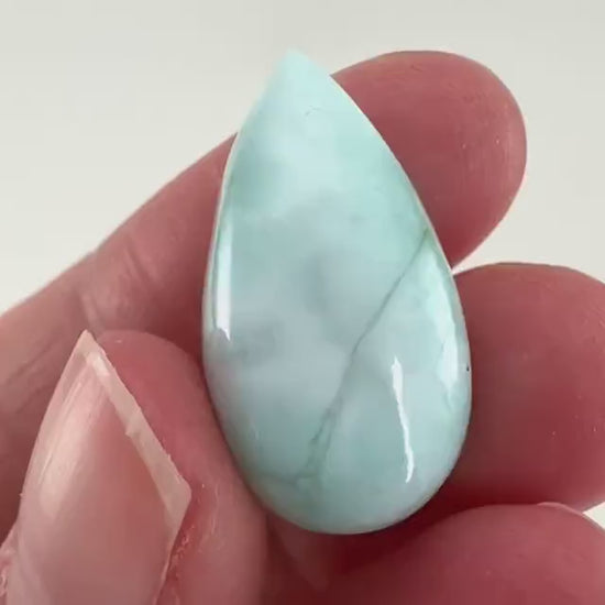 Blue Larimar Gemstone Cabochon