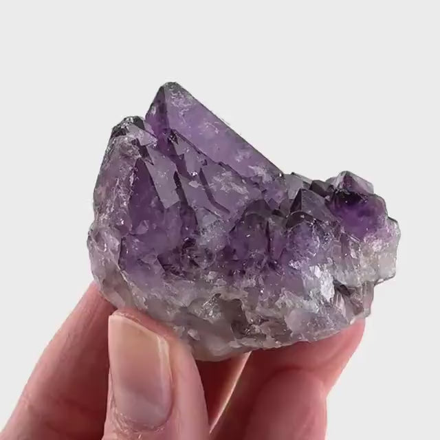 Spirit Quartz (South Africa) | purple spirit quartz crystal, amethyst cluster, mineral specimen