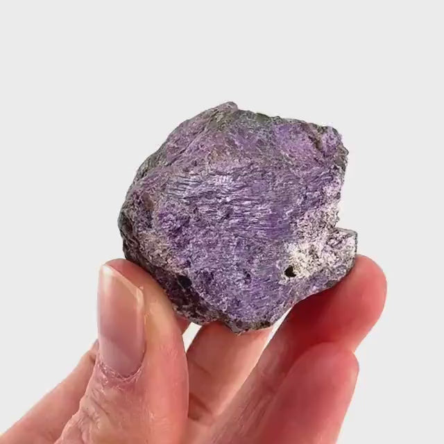 Stichtite | purple stichtite with serpentine, mineral specimen from South Africa