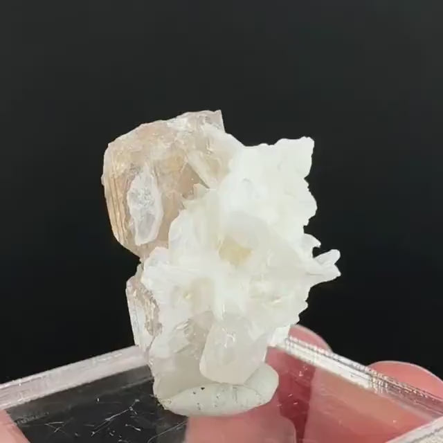 Topaz on Albite Matrix | Birthstone Crystal, Mineral Specimen from Pakistan