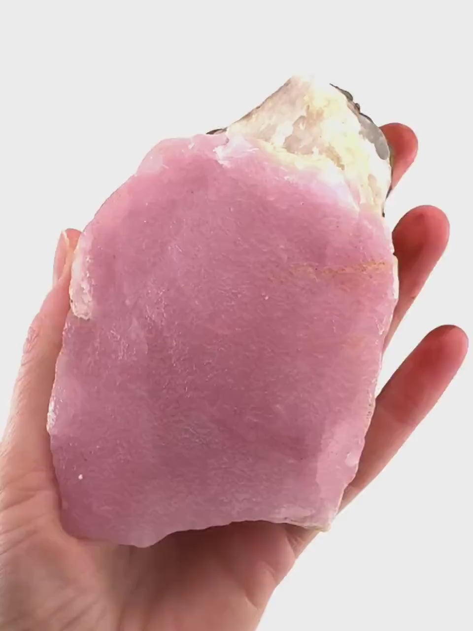 Pink Aragonite | natural crystal cluster, mineral specimen
