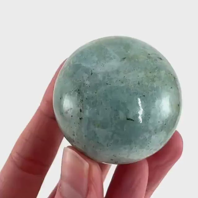 Aquamarine Sphere | Polished Crystal Ball