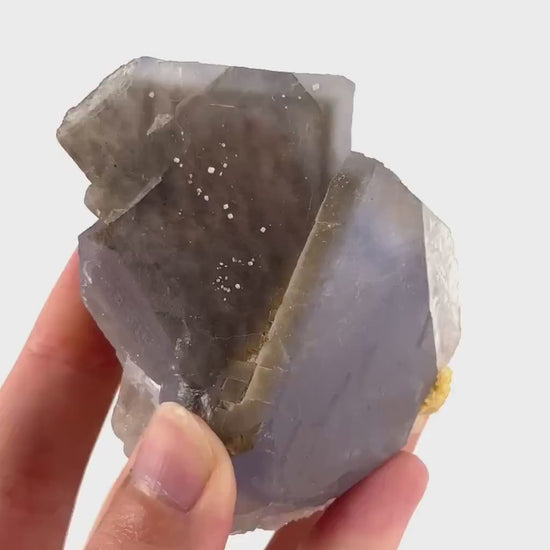 Purple Cubic Fluorite (Pakistan) | purple fluorite, raw fluorite, fluorite cluster, purple fluorite