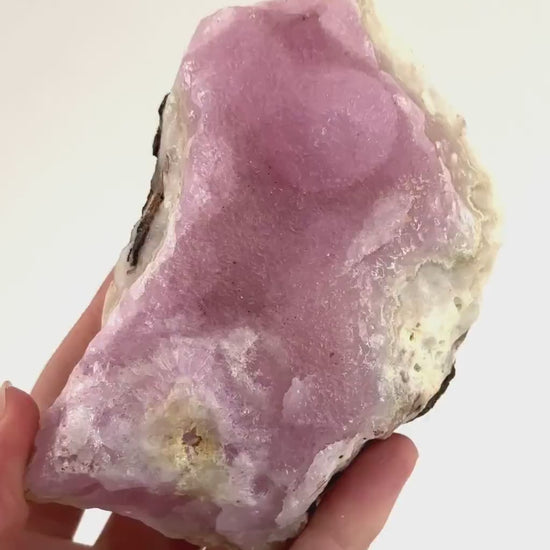 Pink Aragonite Cluster (Afghanistan) | pink aragonite specimen, raw aragonite, pink aragonite crystal