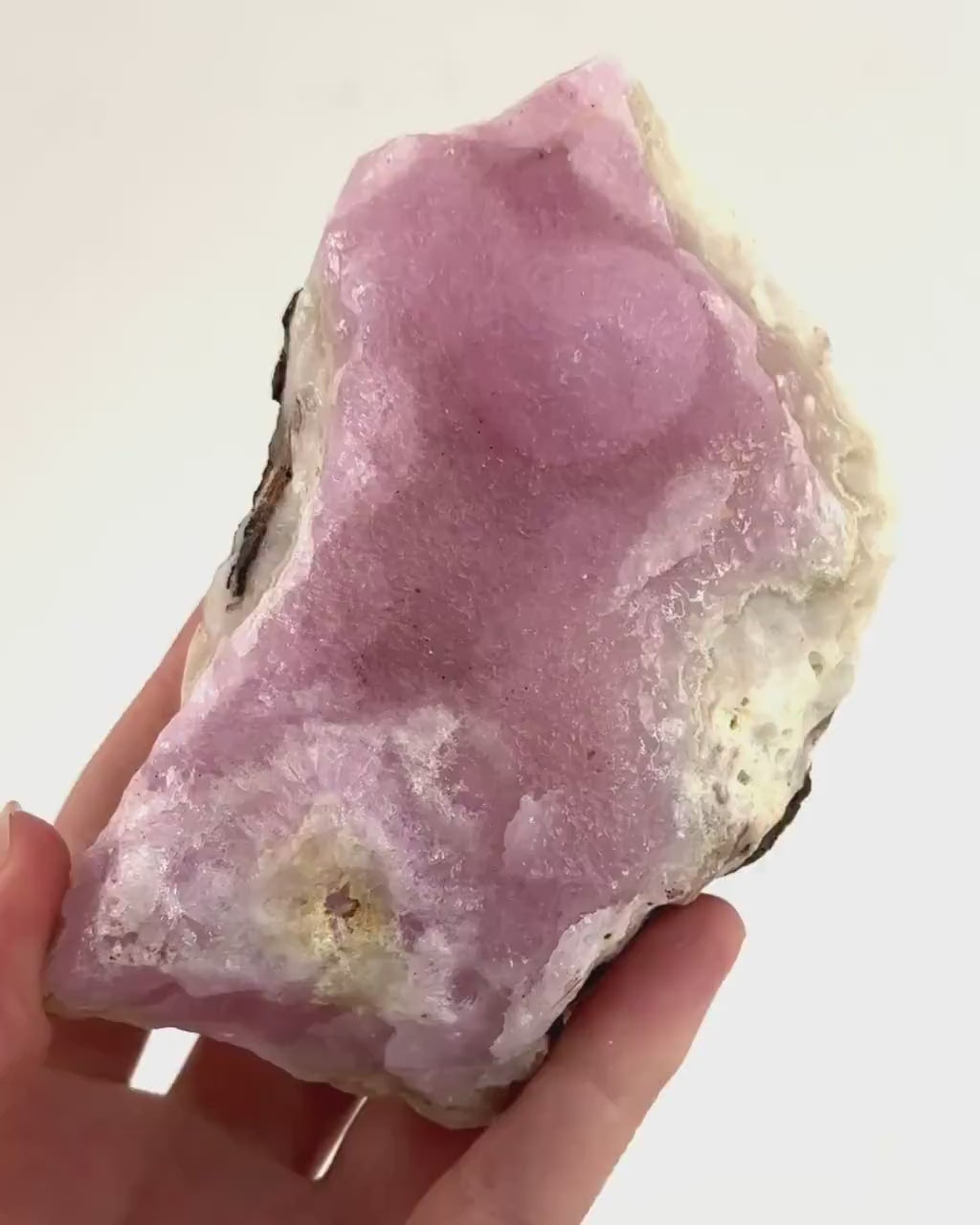 Pink Aragonite Cluster (Afghanistan) | pink aragonite specimen, raw aragonite, pink aragonite crystal