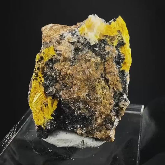 Boltwoodite | rare mineral specimen from Namibia