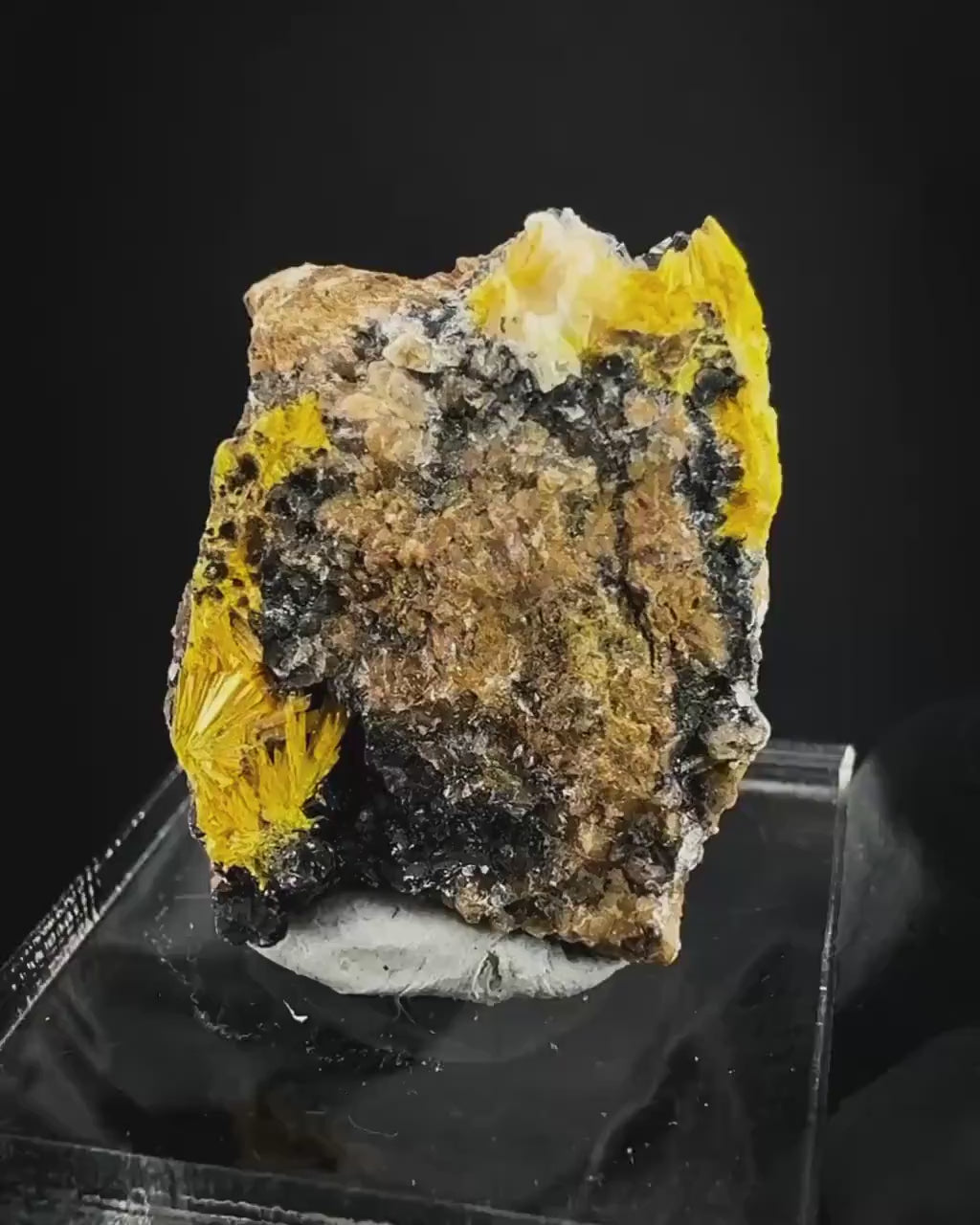 Boltwoodite | rare mineral specimen from Namibia