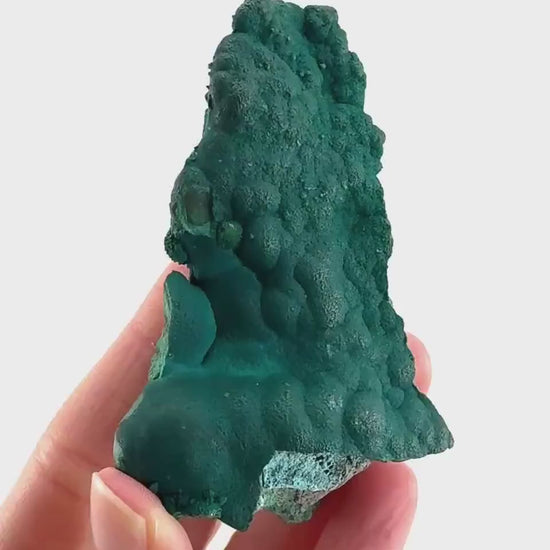 Malachite & Chrysocolla | raw green-blue crystal cluster, mineral specimen