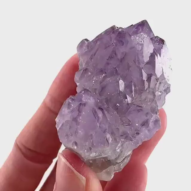 Spirit Quartz (South Africa) | purple spirit quartz crystal, amethyst cluster, mineral specimen
