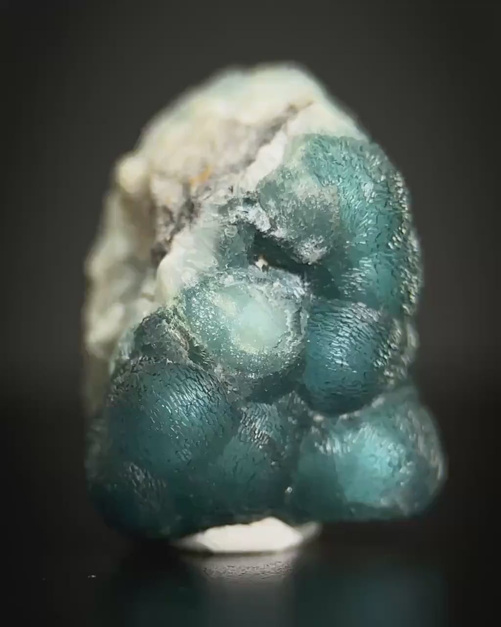Blue Wavellite (Arkansas, USA) | crystal cluster, rare mineral specimen