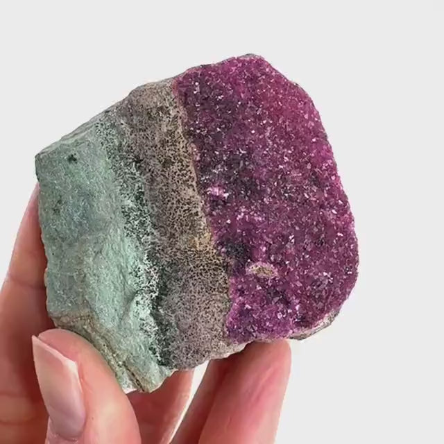 Sparkly Cobalto Calcite Specimen (Congo), cobalto calcite, cobaltoan calcite, salrose