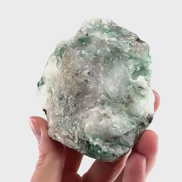 Ajoite in Quartz (South Africa) | raw ajoite, raw crystals, mineral specimen, Ajoite quartz crystal