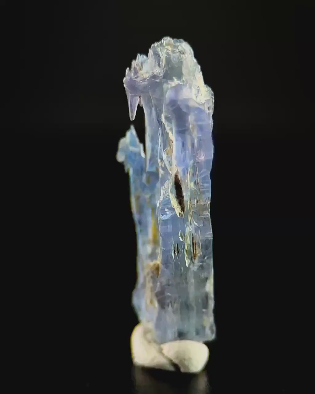 Jeremejevite | blue Jeremejevite crystal, rare mineral specimen from Namibia