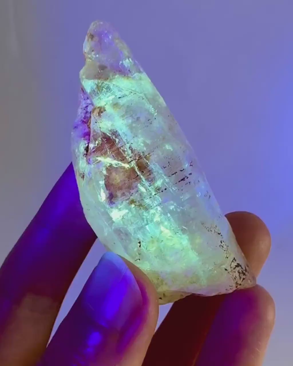 UV Reactive Petroleum Quartz (Madagascar) | natural firefly petroleum quartz crystal, fluorescent minerals