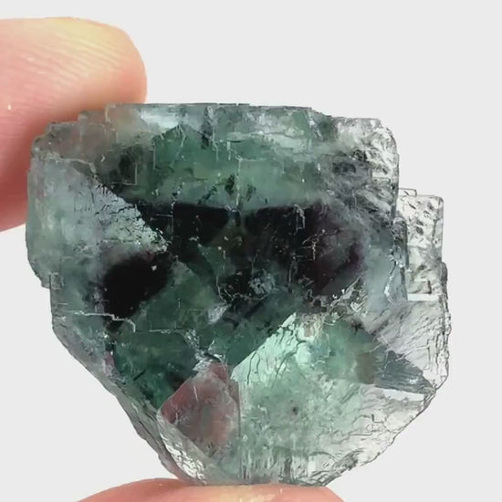 Okorusu Fluorite (Namibia) | fluorite cluster, cubic fluorite, green fluorite, crystals, mineral specimen