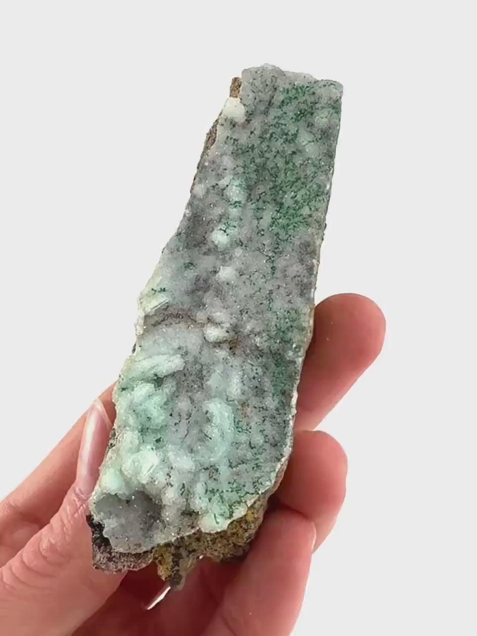 Sparkly Druzy Chrysocolla with Malachite Specimen (Congo), raw chrysocolla, druzy chrysocolla, chrysocolla crystal, raw crystals