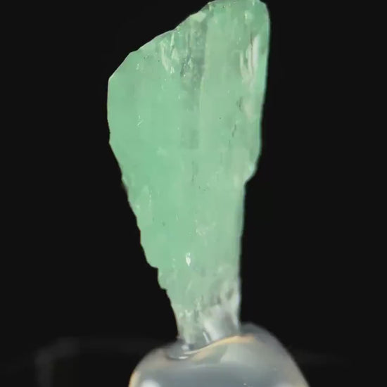 Phosphophyllite | terminated phosphophyllite crystal, rare mineral specimen