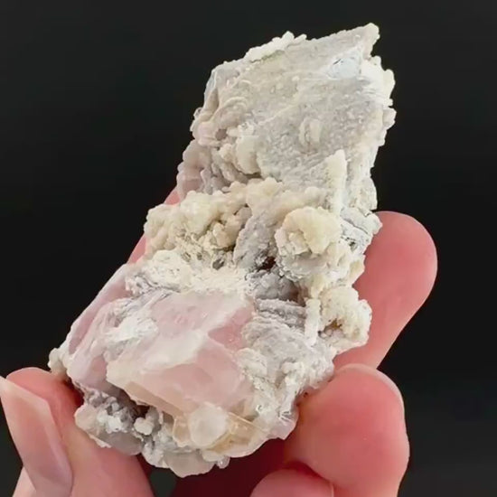 Tourmaline on Matrix | Natural Pink Crystal, Mineral Specimen from Pakistan