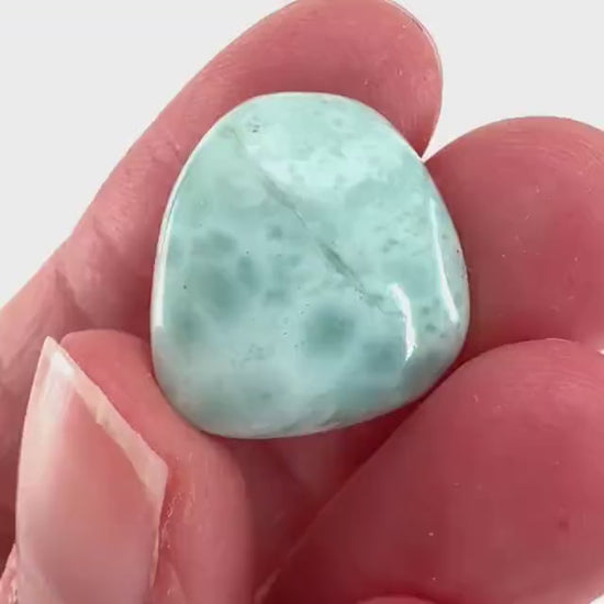 Blue Larimar Gemstone Cabochon