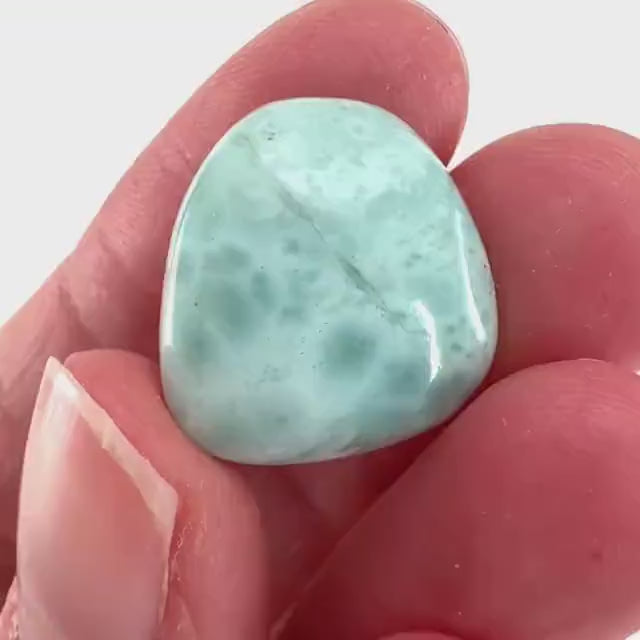 Blue Larimar Gemstone Cabochon