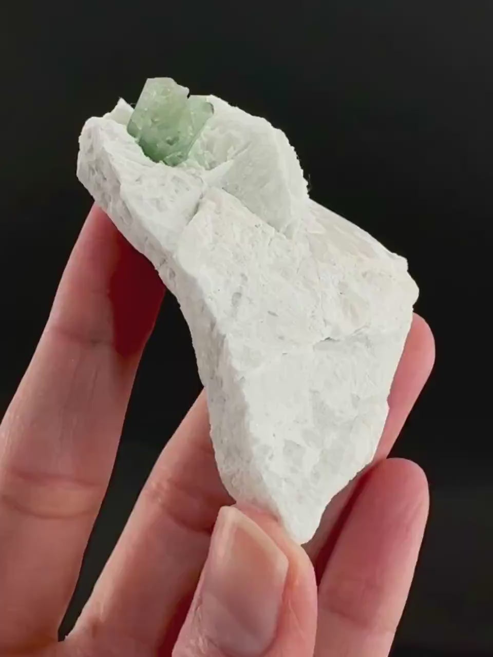 Indicolite Tourmaline on Matrix | Natural Blue-Green Crystal, Mineral Specimen from Pakistan