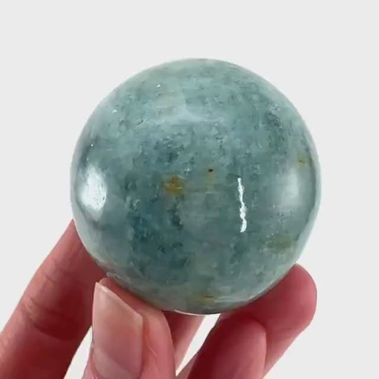 Aquamarine Sphere | Polished Crystal Ball