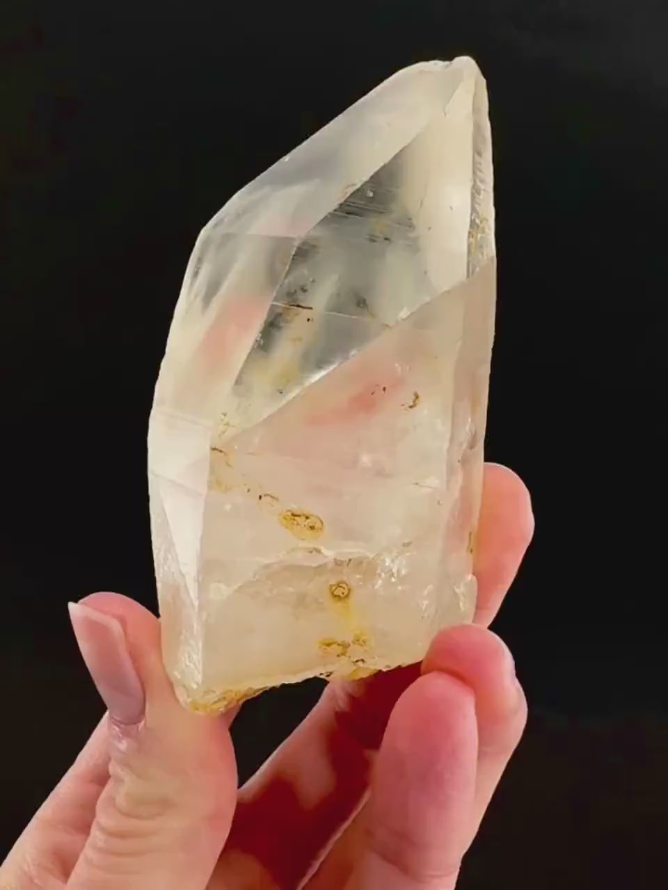 Namibian Quartz Crystal Point | Raw Mineral Specimen