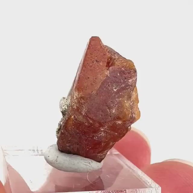 Scheelite (Pakistan) | natural orange scheelite, scheelite crystal, mineral specimen, rare crystals