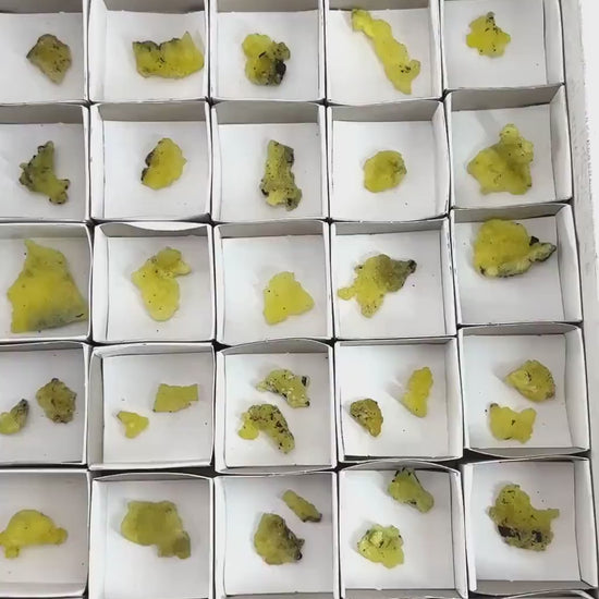 47pcs Yellow Brucite Wholesale | yellow brucite specimen, raw brucite, yellow brucite crystal, wholesale crystals, bulk crystals