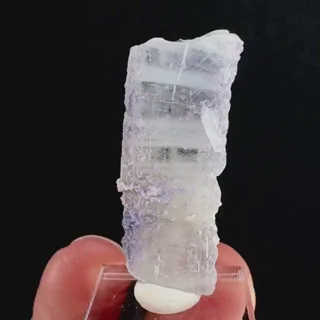 Purple Fluorite on Barite (Colorado, USA) | barite specimen, baryte crystal