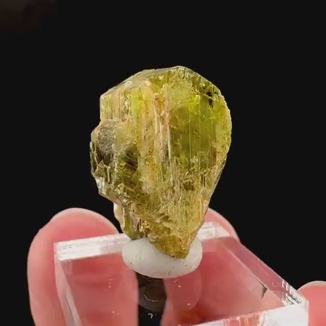 Chrysoberyl | Natural Yellow Crystal, Rare Mineral Specimen from Madagascar