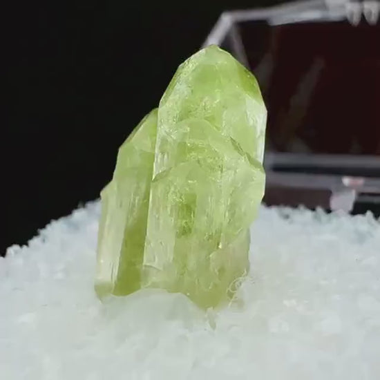 Vesuvianite (Canada) | green vesuvianite crystal, rare mineral specimen