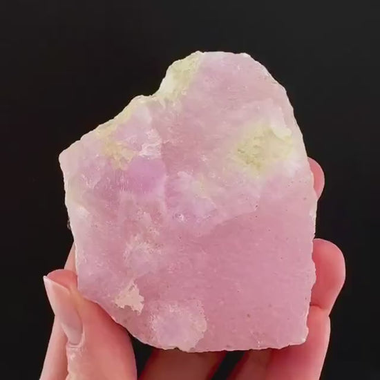Pink Aragonite | natural crystal cluster, mineral specimen